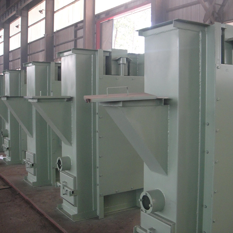 Double Channel Ring Chain Type Grain Bucket Elevator Conveyor