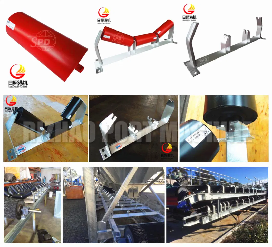 SPD Belt Conveyor Components of Roller/Idler for Mining, Port, Cement